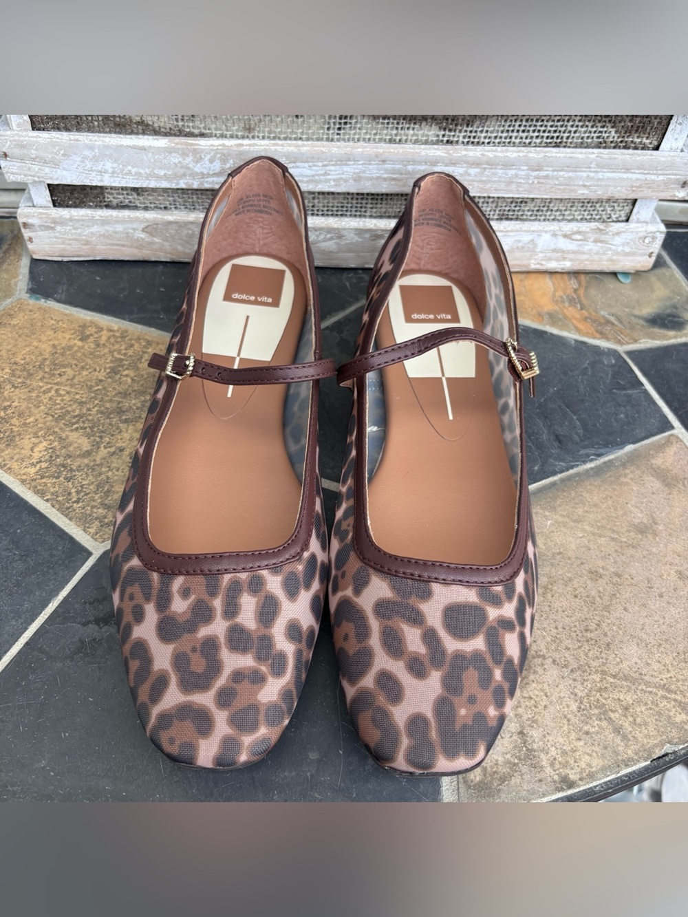 Dolce Vita Roslyn Mesh Mary Jane Flat